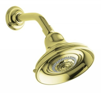 Kohler K10591AF Bancroft Multi-Function Showerhead - Vibrant French Gold