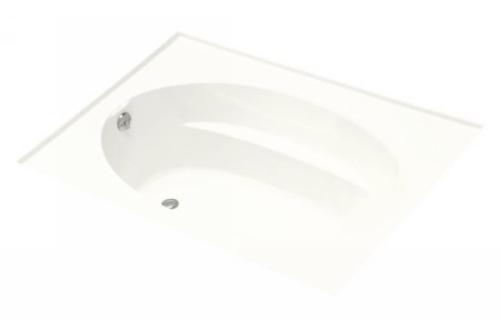 Kohler K-1113-F-0 Windward 5' Bath With Tile Flange - White