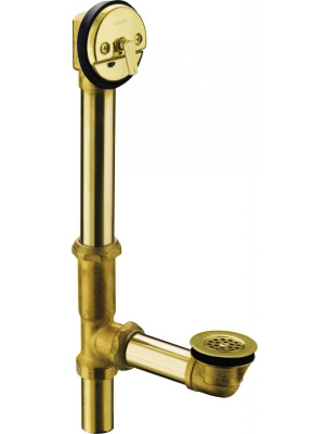 Kohler K-11660-PB Swiftflo Adjustable Trip Lever Drain - Polished Brass