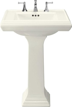 Kohler K-2258-8-96 Memoirs Pedestal Lavatory With 8