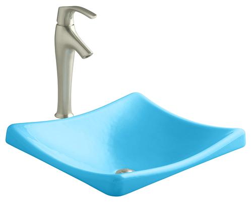 Kohler K-2833-KC Demilav Wading Pool Lavatory - Vapour Blue (Faucet Not Included)