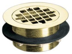 Kohler K-9132-PB Shower Drain - Polished Brass