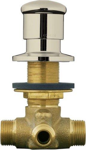 Kohler K-9530-SN Deck-Mount Two-Way Diverter Valve - Polished Nickel