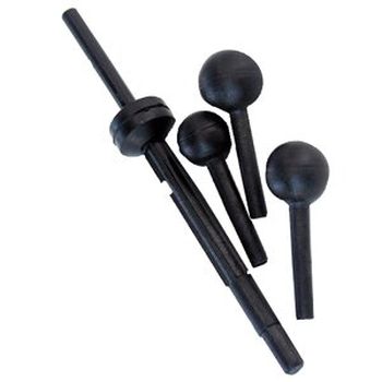 Lasco 03-4699 Universal Plastic Horizontal Ball Rod with Three Pivot Ball Ends