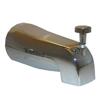 Lasco 08-1013 Slip Fit Diverter Spout - Chrome