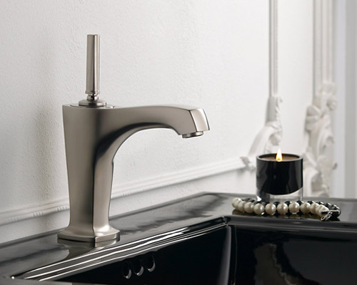 Kohler K-16230-4-BN Margaux Single-Control Lavatory Faucet